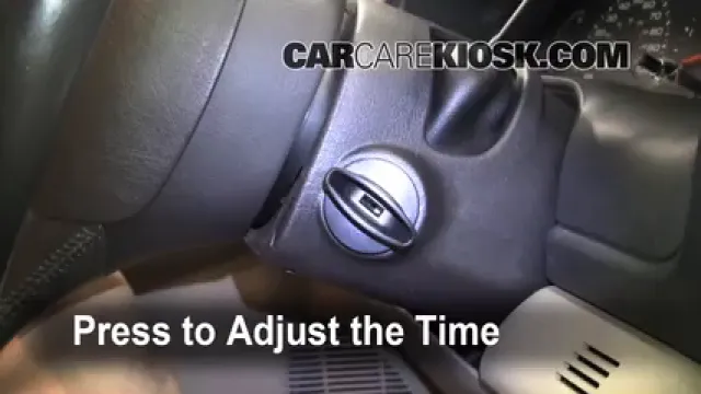 2005 Ford Excursion Limited 6.8L V10 Reloj Fijar hora de reloj